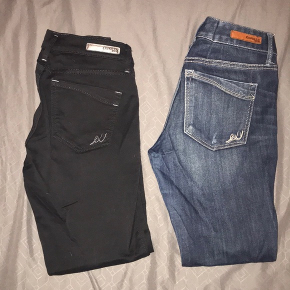 Express Size 4S Stella Denim Low Rise Jeans - Picture 1 of 5